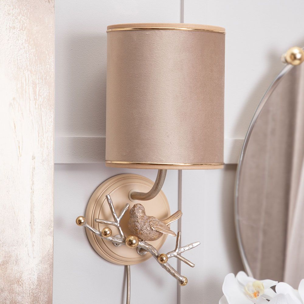 Бра настенный светильник Терра Айвори левое