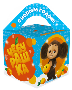 Сладкий новогодний подарок "Чебурашка" 500гр