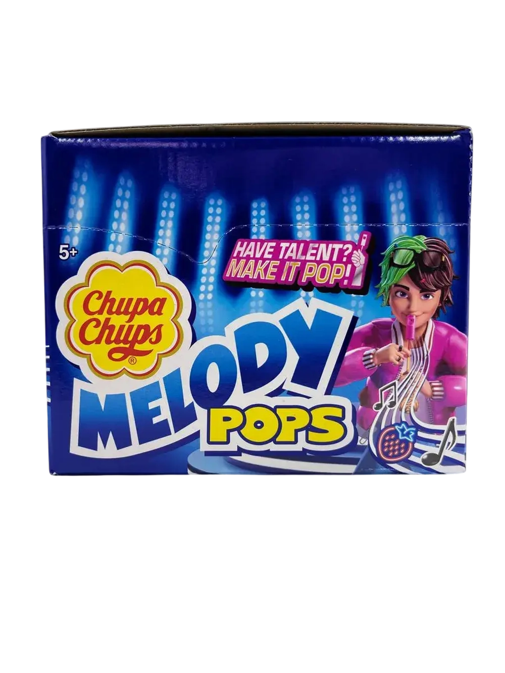 Карамель Chupa Chups Melody Pops со вкусом клубники