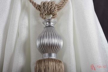 Подхваты-кисти для штор 2шт. лайт кофе