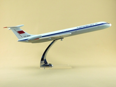 Модель самолета Ил-62М (М1:100, Аэрофлот СССР-86534)