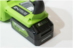 Цепная пила аккумуляторная GREENWORKS G24CS25 24В,25см,3/8-1,1-40 (без АКБ и ЗУ) (2007707)