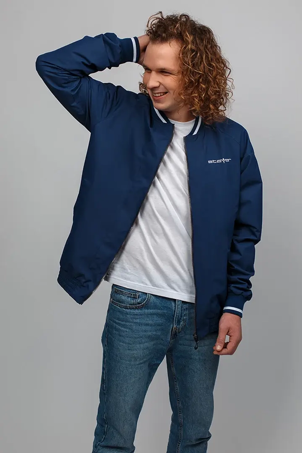 ВЕТРОВКА-БОМБЕР STAYER ГОРОДСКАЯ МУЖСКАЯ 21-41109