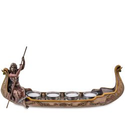 Veronese WS-1298 Подсвечник «Леди в гондоле»