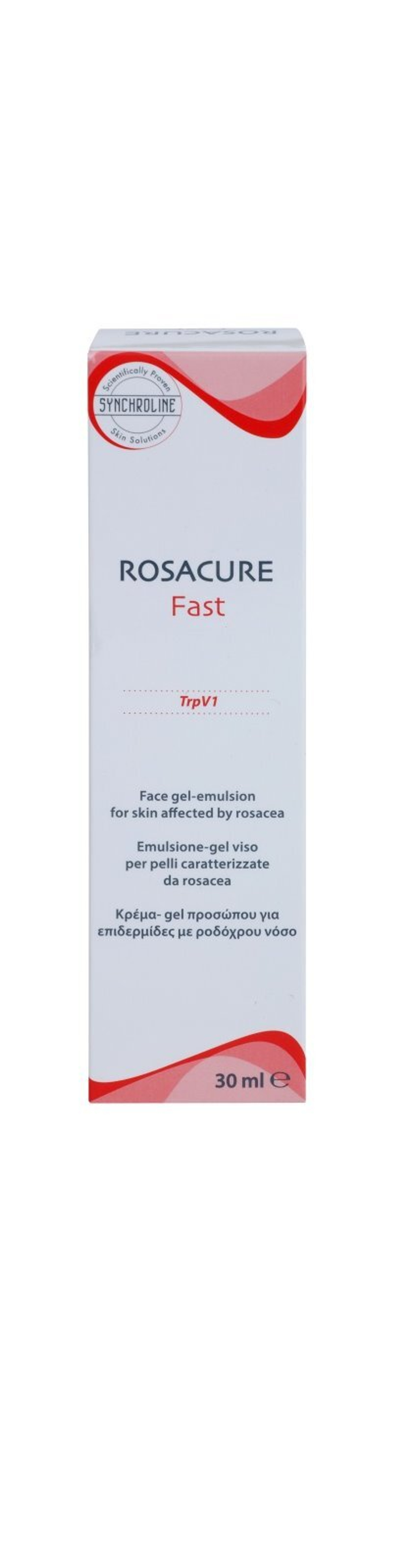 Synchroline Rosacure Fast - гелевая эмульсия для чувствительной кожи, склонной к обесцвечиванию /   30  ml  / GTIN 8023628900929