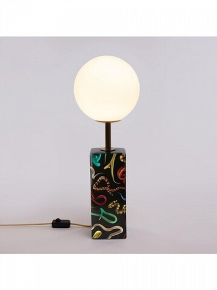 Настольная лампа декоративная Seletti Toiletpaper Lamp 15250