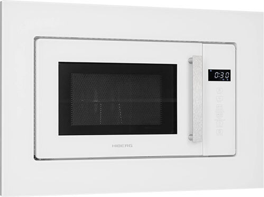 Встраиваемая микроволновая печь СВЧ Hiberg i-VM 6502 W, инверторная