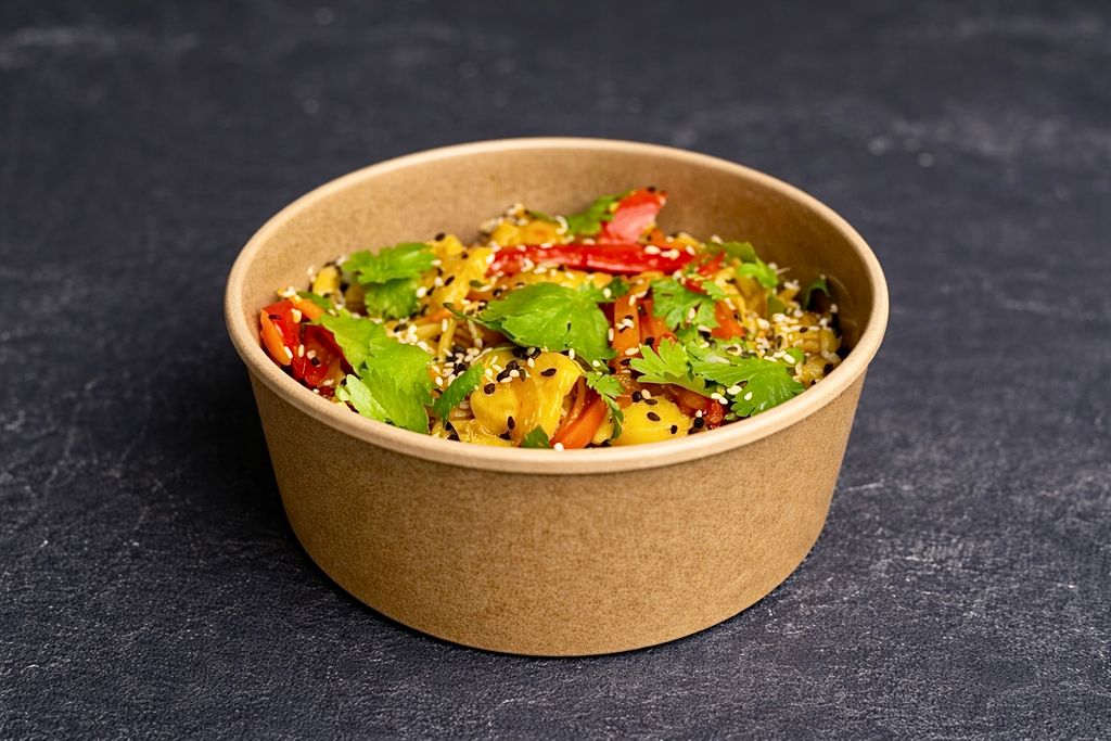 Удон с цыпленком