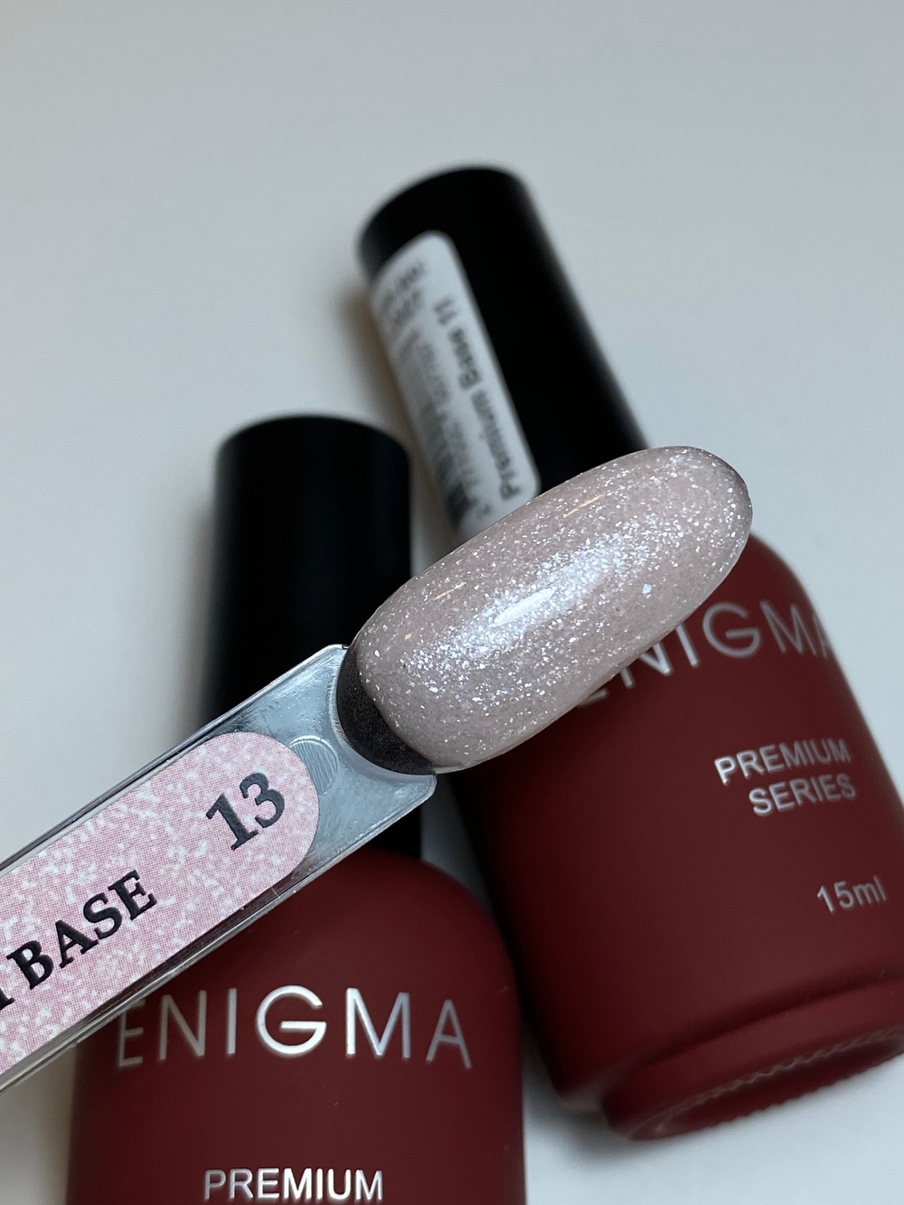 Камуфлирующая база с Шиммером Enigma PREMIUM series №13 - 15 мл.