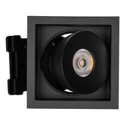 Светильник CL-SIMPLE-S80x80-9W Warm3000 (BK, 45 deg) (Arlight, IP20 Металл, 3 года) 028149