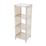 Этажерка универсальная Лайт 4-х секцион. (сл.кость) (комплект 2 шт)