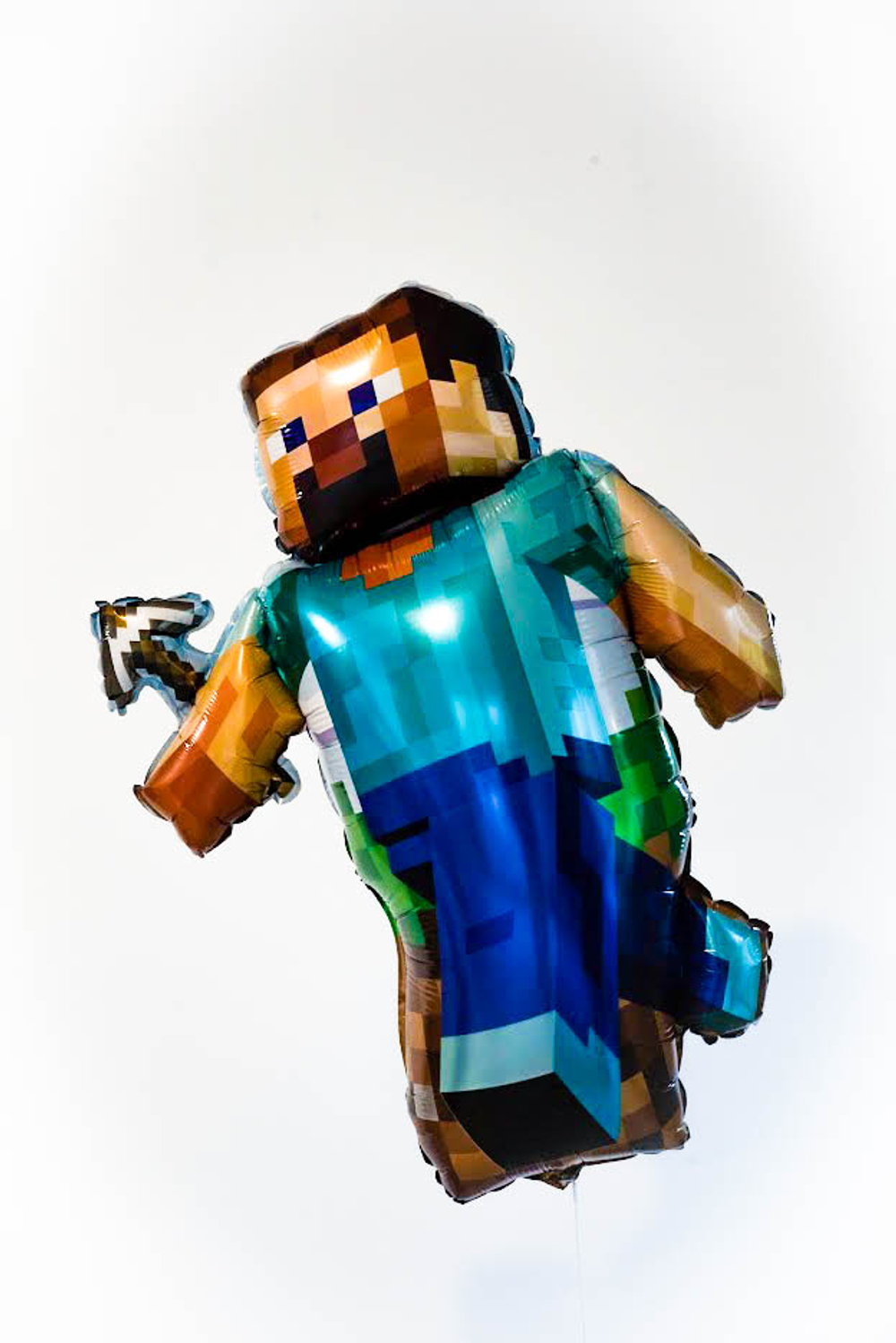 Композиция из гелиевых шаров Майнкрафт