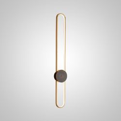 Настенный Светильник Heidy L H90 Brass Black By Imperiumloft