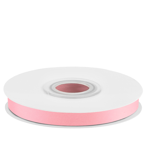 Лента атлас Светло-розовый 0,7 см ДБ