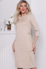 Платье  Идеальный образ (вельвет, беж) Diolche