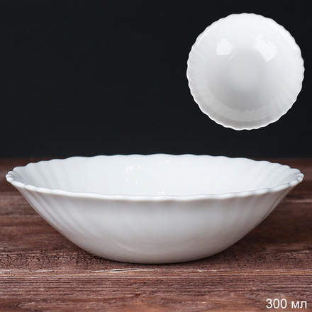 Салатник 300 мл 140 мм белый / LHDW55/6 (WHITE) / 691075