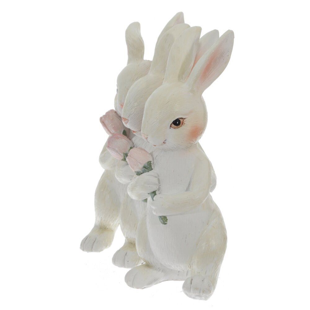 GAEM Фигурка декоративная "Зайцы", L13 W5 H12 см