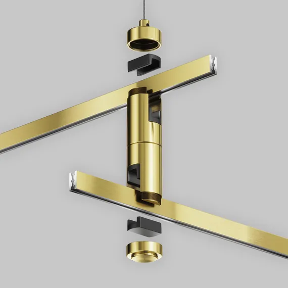 Подвес тросовый Hang двойной Flarity латунь Technical tra157sw-d1-bs