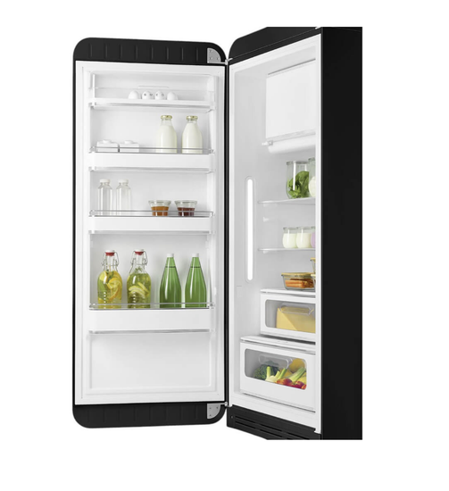 Холодильник Smeg FAB28LBL6, черный