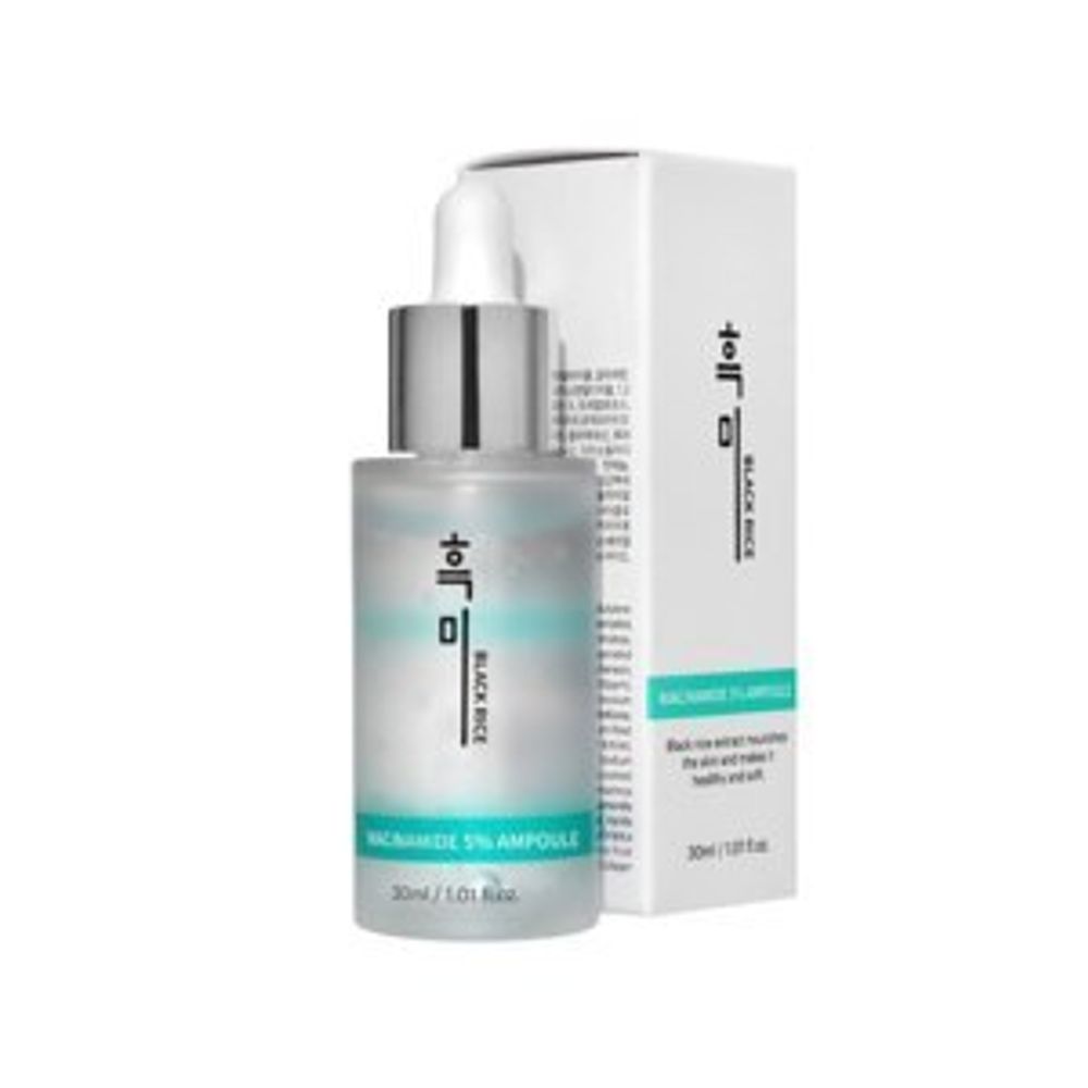 Отбеливающие сыворотки BLACK RICE Niacinamide 5% Ampoule 30 мл