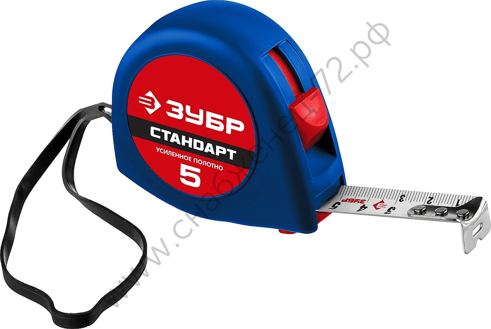ЗУБР 5 м х 19 мм, рулетка (34016-5)