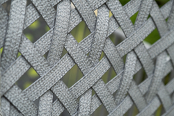 "Капри" подвесное кресло из искусственного ротанга, цвет серый