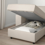Кресло-шезлонг - IKEA VIMLE/ВИМЛЕ ИКЕА, 65х164х125 см, белый