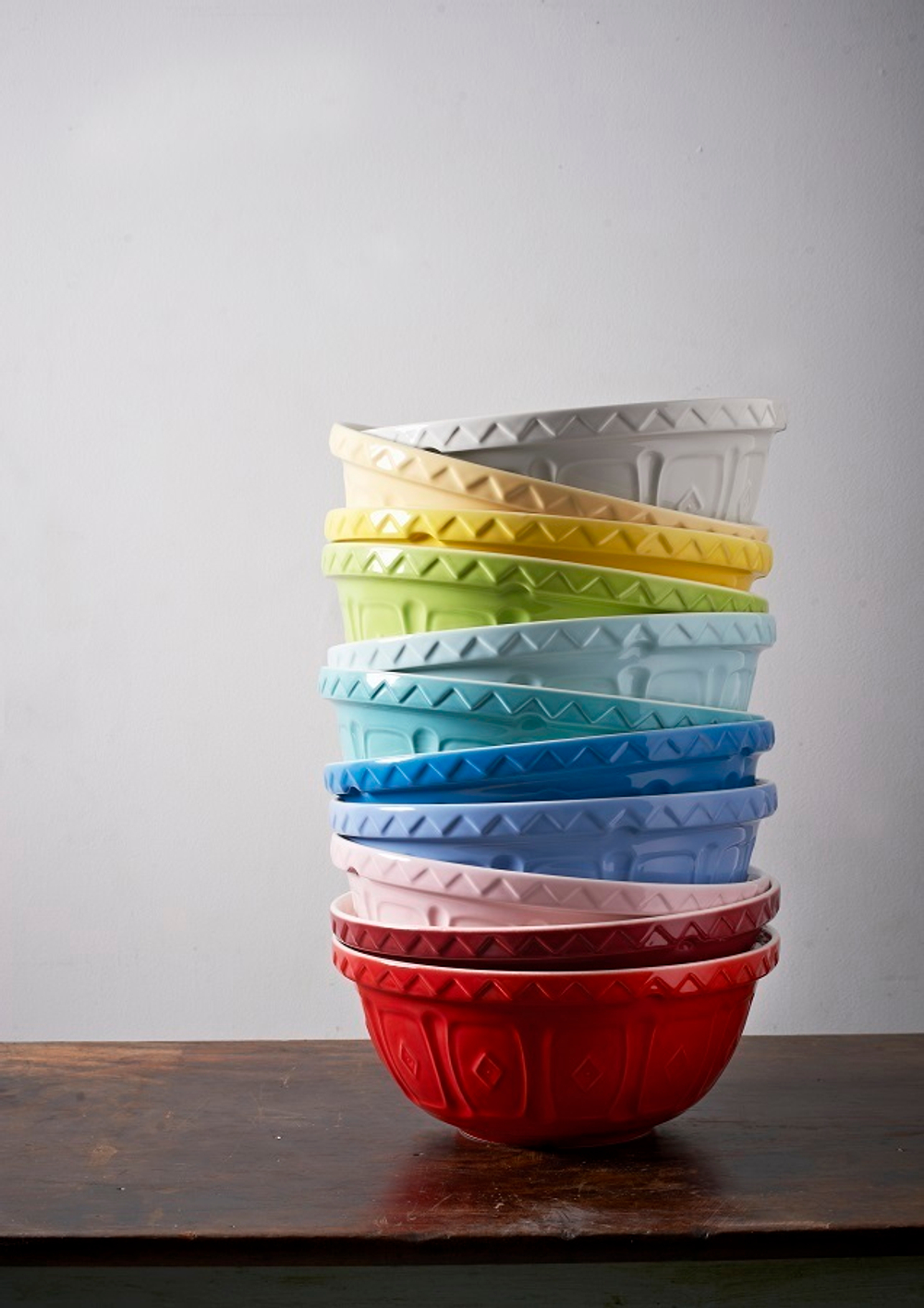 Миска colour mix 26 см бирюзовая