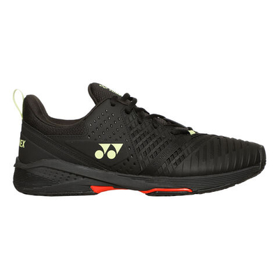 Мужские теннисные кроссовки Yonex Power Cushion Sonicage 3 All Court Shoe Men - Black, Neon Green