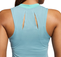Женский топ теннисный Nike Court Dri-Fit Advantage - небесный