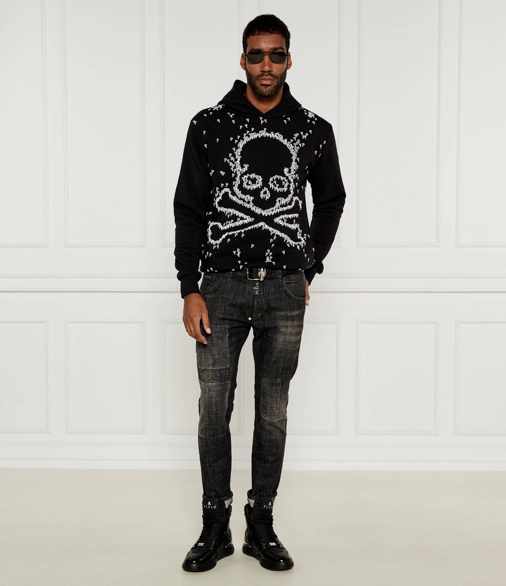 Худые Skull&Bones Philipp Plein - черный(MJB3490 PJO002N)