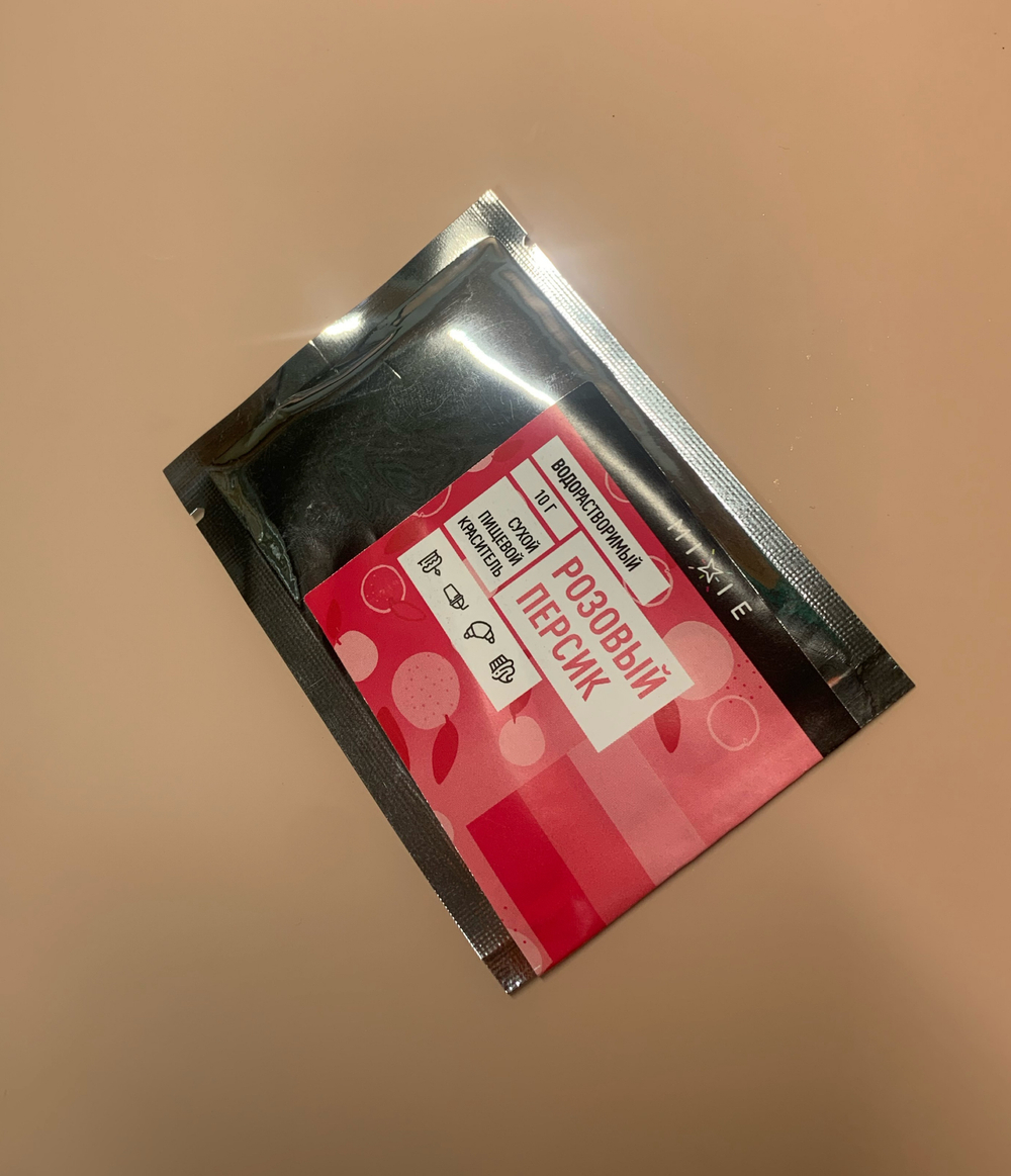 Краситель сухой водорастворимый MIXIE Розовый персик 10 гр