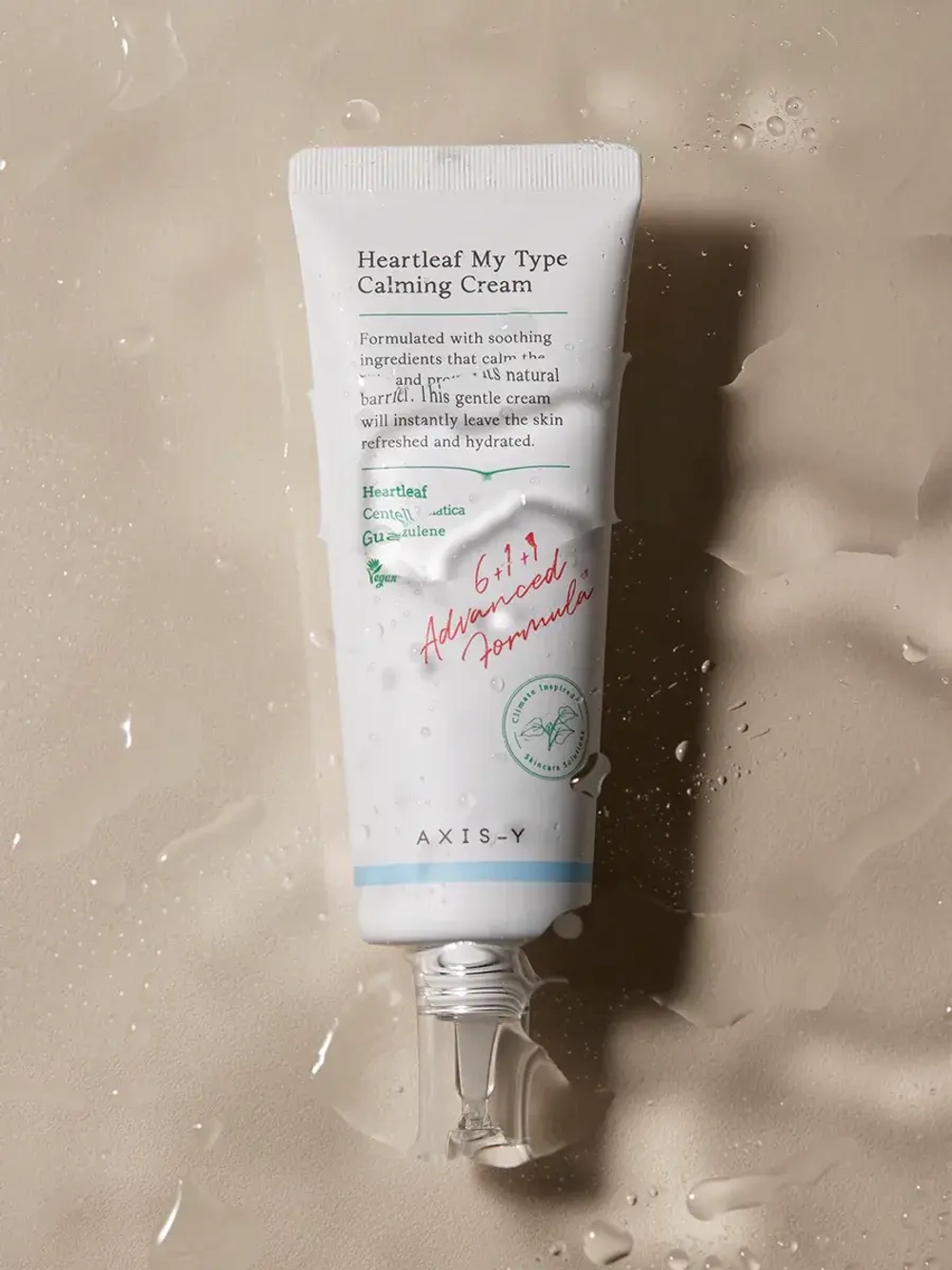 Axis-y Успокаивающий крем-гель с хауттюйнией Heartleaf My-Type Calming Cream 60 мл