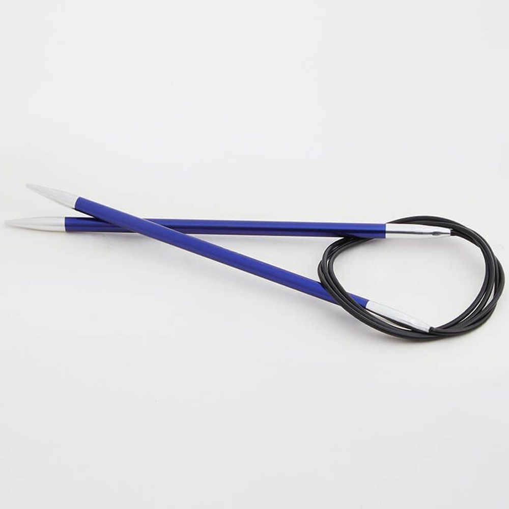 Спицы круговые Zing, 8мм/80см, KnitPro,(47136)