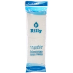 Мочалка для тела полипропиленовая с поролоном средней жесткости «TERRY», цвет белый, 43*11 см