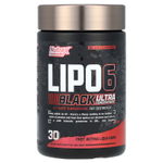 Nutrex Research, LIPO-6 Black, ультраконцентрат, 30 капсул Liqui-Caps