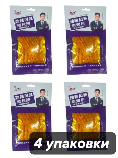 Острые мучные полоски Yu Jin Long Куриные крылья 76 г x 4 шт