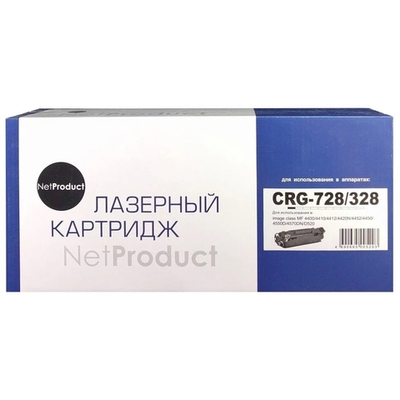 NetProduct Cartridge CRG-728/328  Картридж для Canon MF4410/4430/4450/4570/4580, 2,1K