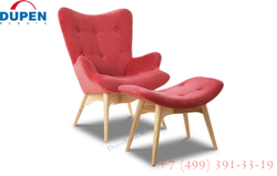 Банкетка DC917F бордо 2214-17 (darkred)