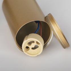 Трековый светильник однофазный ЭРА TR45-GU10 MG подвесной под лампу GU10 золото