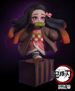Незуко Камадо Клинок, рассекающий демонов Demon Slayer Nezuko Chibi Funko POP Коллекционная Фигурка Аниме