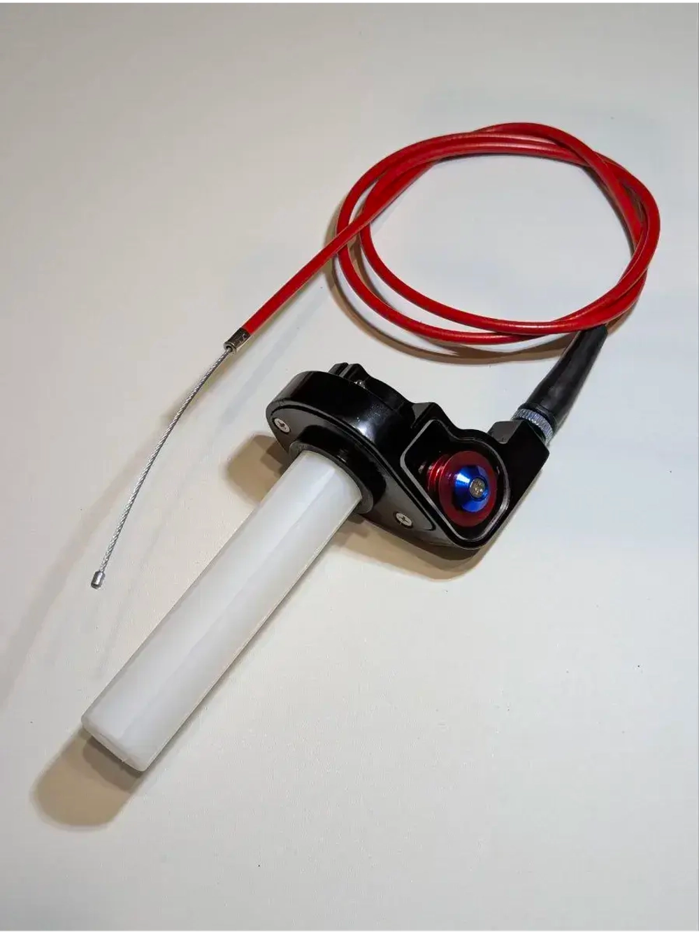 Ручка газа короткоходная для мотоцикла, питбайка