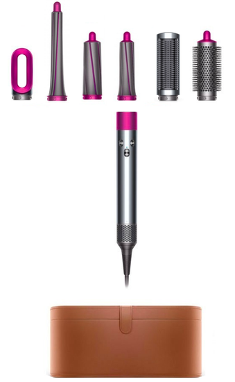 Стайлер Dyson Airwrap Complete Long, фуксия (6 насадок), РСТ