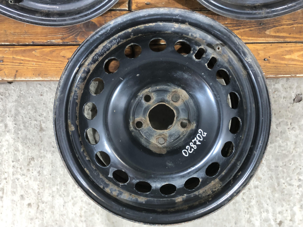 Диски штампованные R16 комплект 5шт 6.5Jx16H2 5/105/56.5 ET39 Opel, Chevrolet Cruze, Astra J  Б/У Оригинал BJ9247