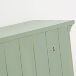 Шкаф навесной Прованс 2 двери 3 ящика для ванной и кухни из массива сосны, эвкалиптовый