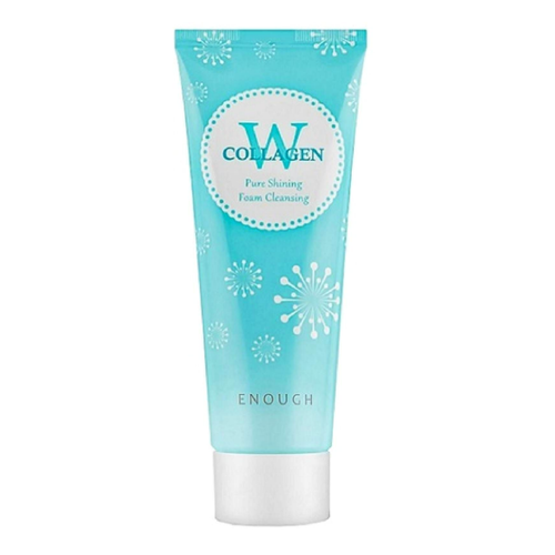 ENOUGH Пенка для умывания лица W Collagen Pure Shining Foam Cleansing с коллагеном 100 г