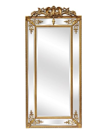 Напольное зерало "Пабло" 14C. Gold/14