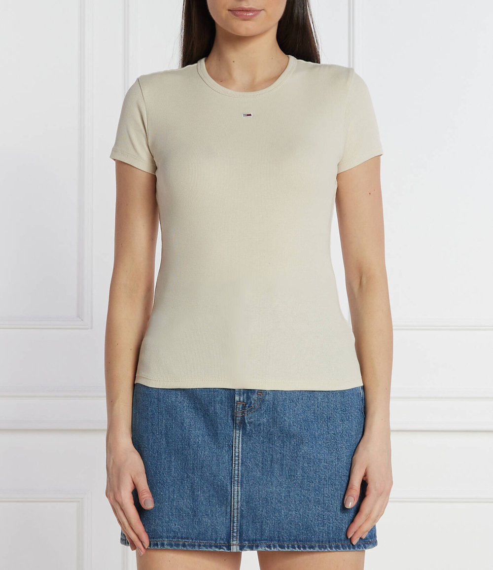 Футболка Tommy Jeans - бежевый(DW0DW17383)