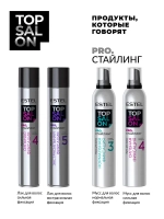 ESTEL TOP SALON PRO Лак для волос сильная фиксация 400мл