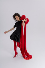 Вечернее мини платье баллон праздничное